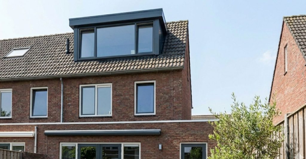 Dakkapel in Lelystad - Kunststof dakkapel